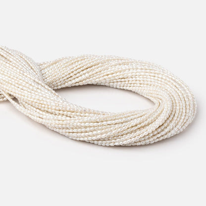 2.5-3mm Off White Petite Baroque Freshwater Pearls 15.5 inch 132 Beads AA