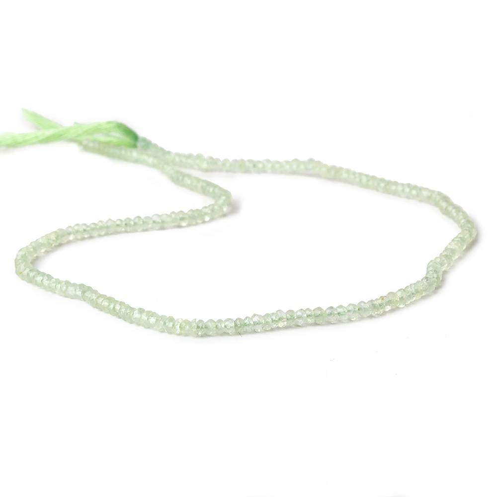 2.5-3mm Prehnite Faceted Rondelle 13.5 inch 163 Beads