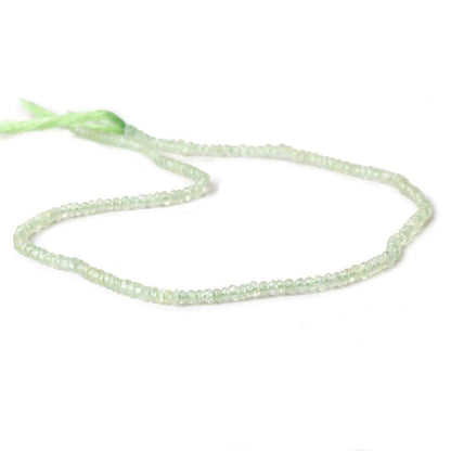 2.5-3mm Prehnite Faceted Rondelle 13.5 inch 163 Beads