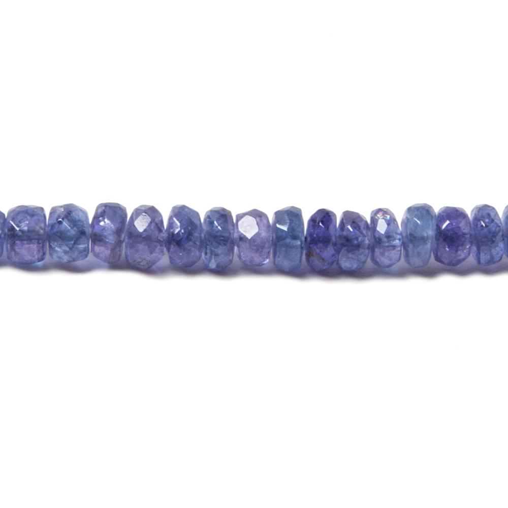 2.5-3mm Tanzanite Beads Faceted Rondelle 15 inch 197 pieces