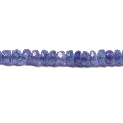 2.5-3mm Tanzanite Beads Faceted Rondelle 15 inch 197 pieces