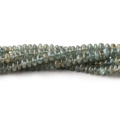 2.5-4mm Indicolite Tourmaline Plain Rondelle Beads 17 inch 212 pieces