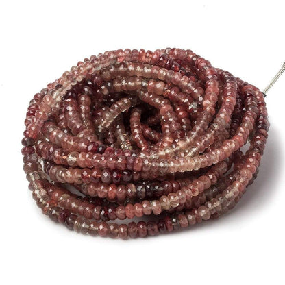 2.5-5mm Andesine Faceted Rondelle Beads 18 inch 210 pieces