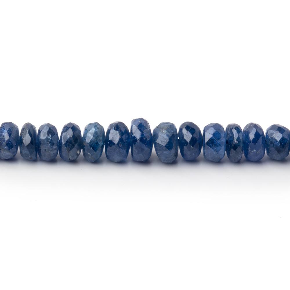 2.5-5mm Blue Sapphire Faceted Rondelle Beads 17 inch 234 pieces