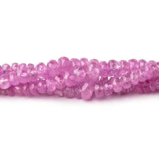2.5-6mm Burmese Ruby Faceted Rondelle Beads 16 inch 180 pieces
