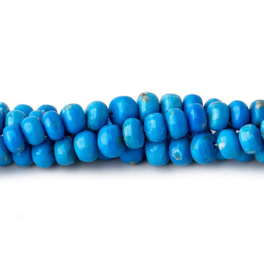 2.5-6mm Ceruleite Plain Rondelle Beads 17 inch 168 pieces