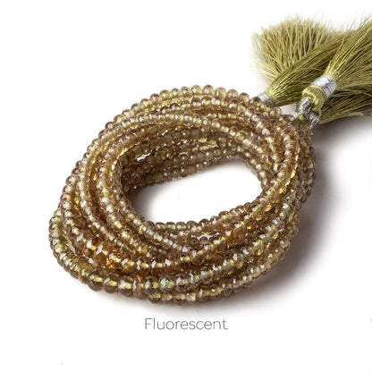 2.5-4.5mm Color Change Garnet Micro-faceted rondelles 16 inch 178 beads AAA