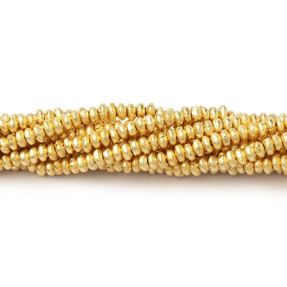 2.5mm Brushed Disc Beads