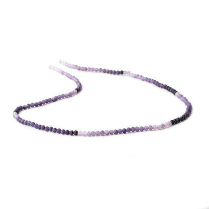 2.5mm Sugilite Micro Faceted Round Beads 12.5 inch 140 pieces