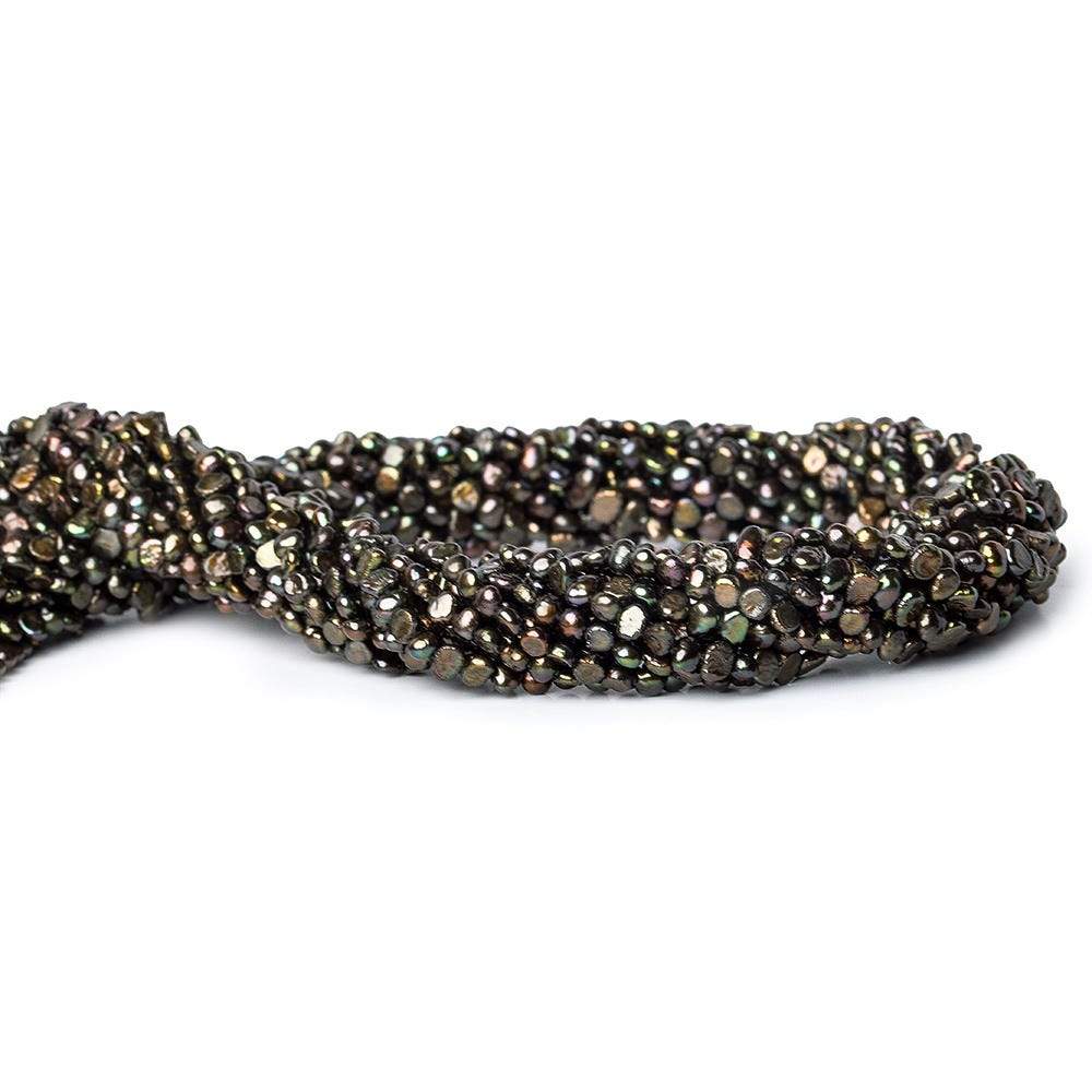 2.5x4mm Bronze Freshwater Pearl Side Drilled Baroque 15 inch 132 pcs