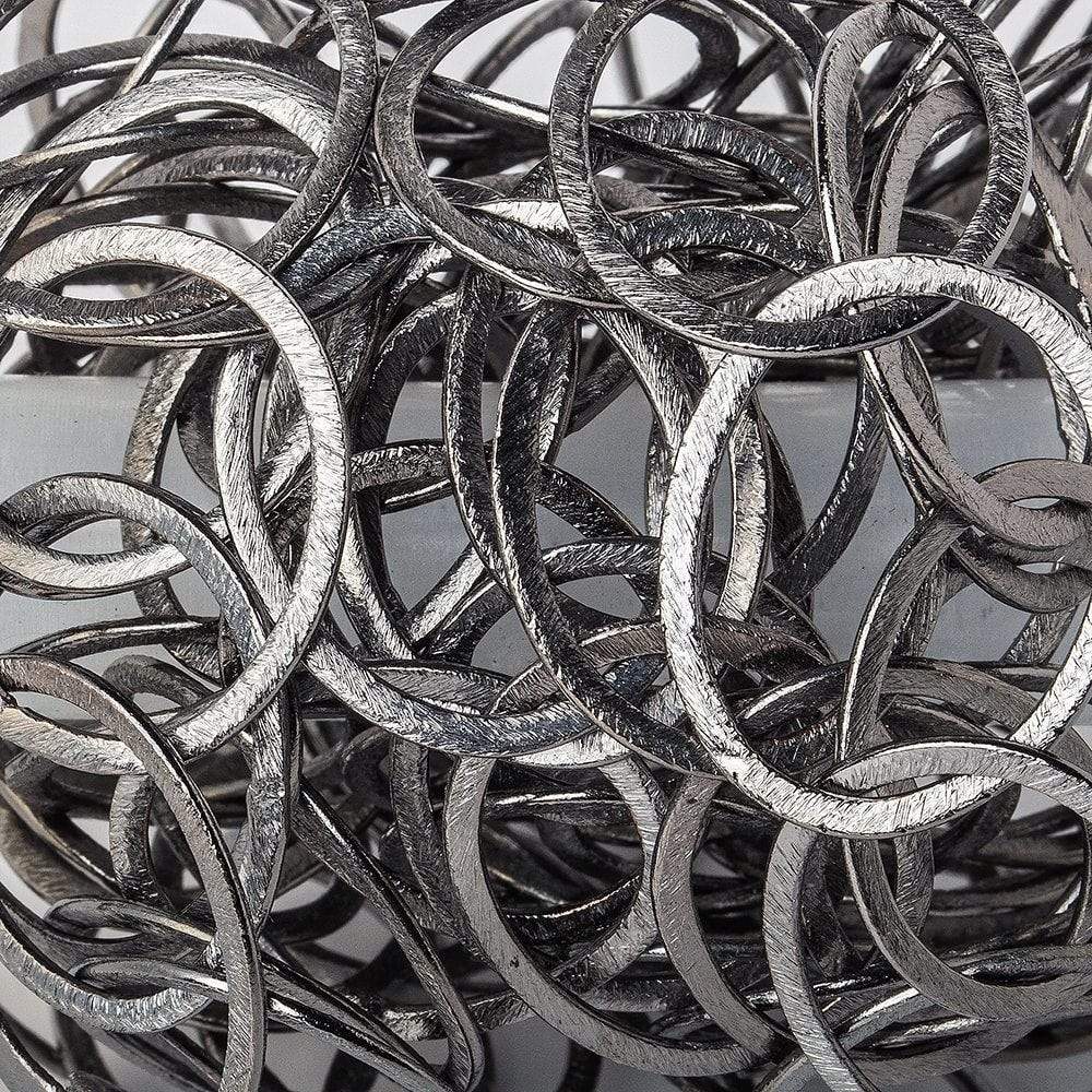 27x23mm Black Gold plated Brushed Oval Link Chain by the foot