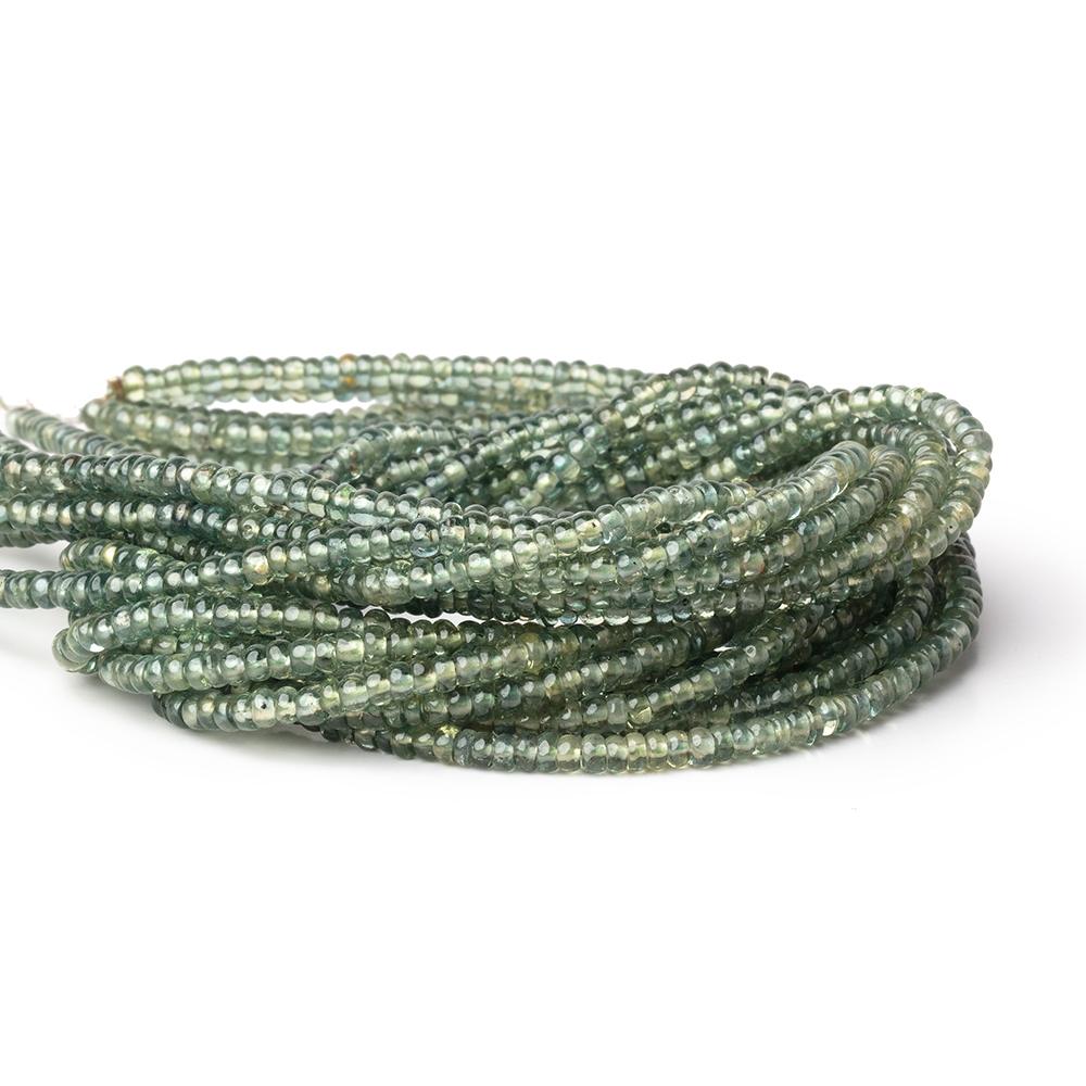 2.8-3mm Color Change Sapphire Plain Rondelles 15 inch 220 Beads AA