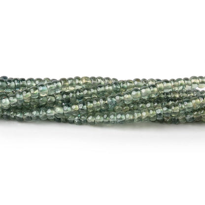 2.8-3mm Color Change Sapphire Plain Rondelles 15 inch 220 Beads AA