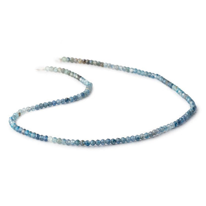 2.8mm Shaded Kyanite Micro Faceted Rondelle Beads 12.5 inch 136 pieces
