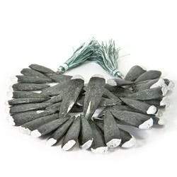 28x10-40x11mm Cave Jasper Elongated Pear Briolette