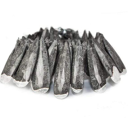 28x10-40x11mm Cave Jasper Elongated Pear Briolette