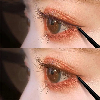3Pcs Waterproof Black Eyeliner Pencils Long Lasting Easy to Wear Eye Liner Gel Matte Quick Drying Eyeliner Pen Makeup Cosmetic