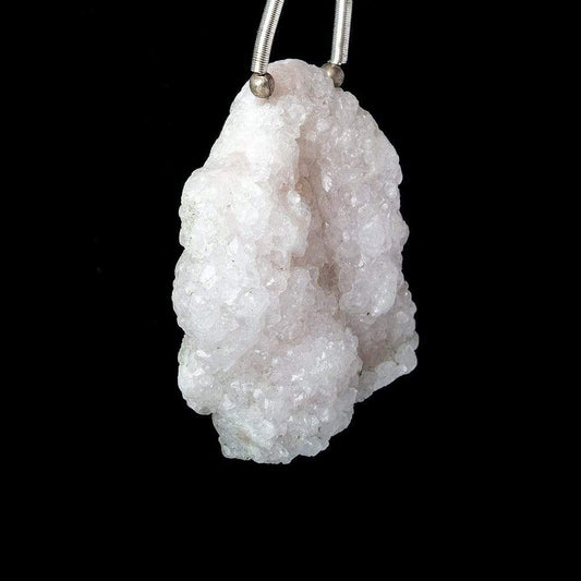 29x24x12mm Stalactite Drusy Natural Structure Focal Bead 1 piece