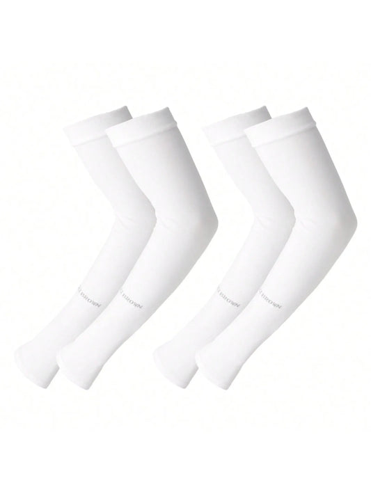 Unisex Sun Protection Sleeves for Outdoor Sports - Ice Silk Cycling and Driving Hand Sleeves, Single Pack