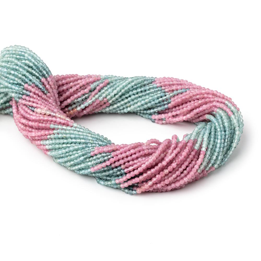 2mm Afghani Tourmaline Micro Faceted Round Beads 12.5 inch 168 pieces