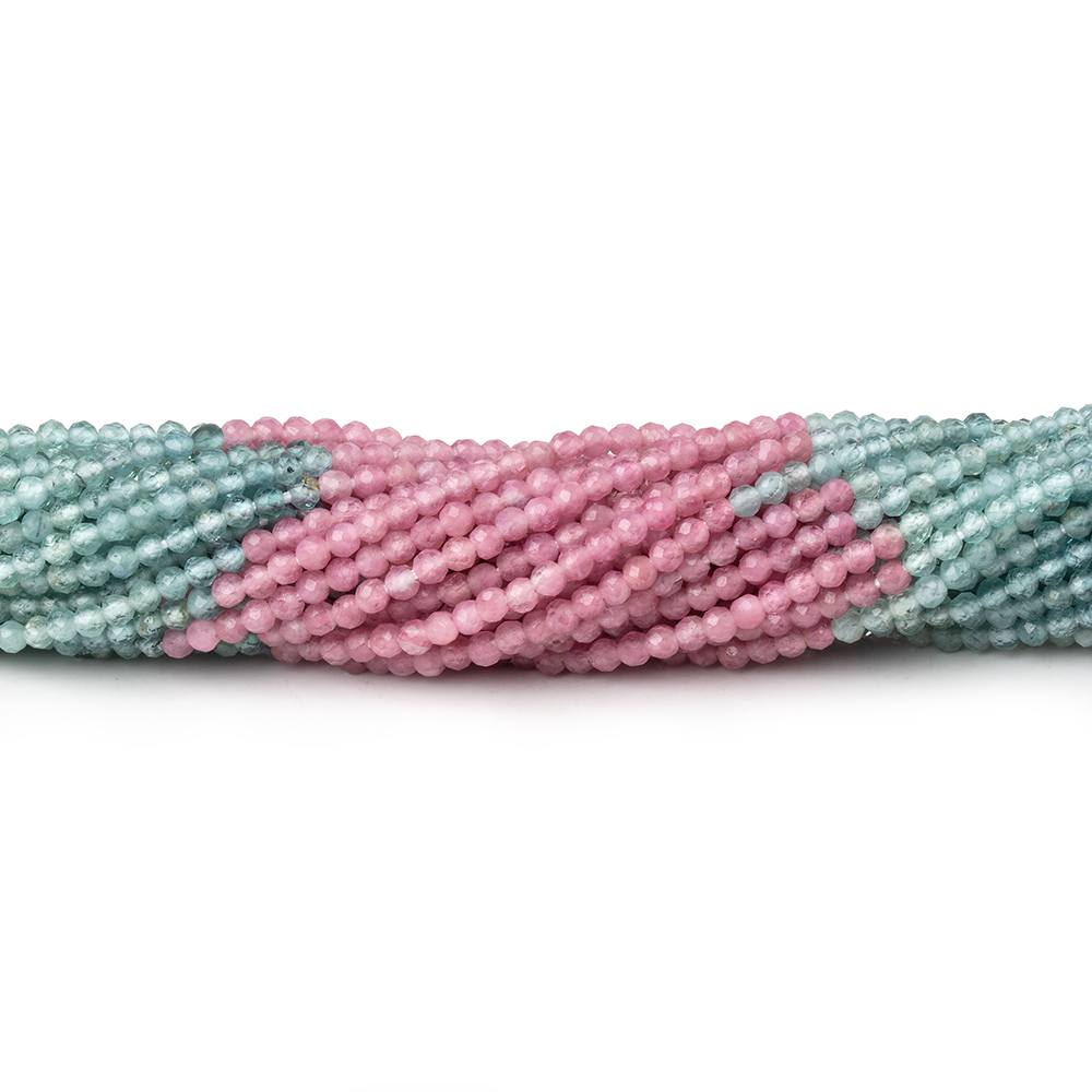 2mm Afghani Tourmaline Micro Faceted Round Beads 12.5 inch 168 pieces