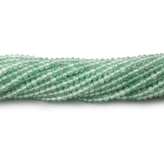 2mm Aventurine Micro Faceted Rondelle Beads 12.75 inch 168 pieces