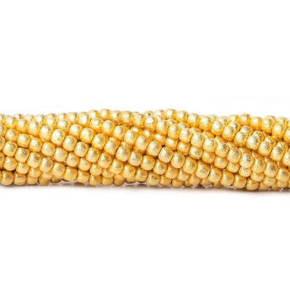 2mm Brushed Round Beads