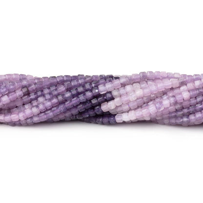 2mm Cape Amethyst Micro Faceted Cube Beads 12.5 inch 140 Beads