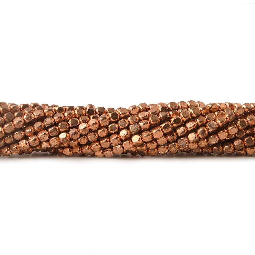 2mm Copper Plain Cube 8 inch 94 pcs