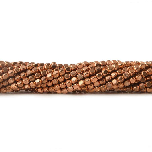 2mm Copper Plain Cube 8 inch 94 pcs