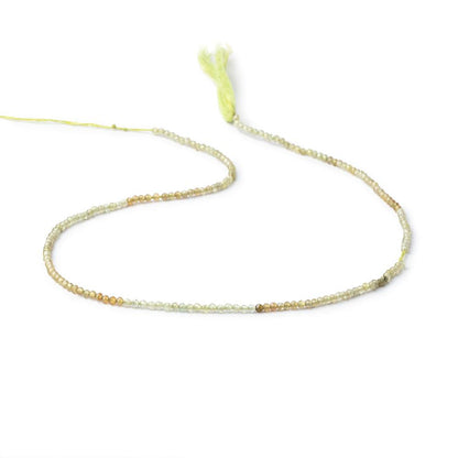 2mm Grossular Garnet Micro Faceted Round Beads 11.5 inch 174 pieces