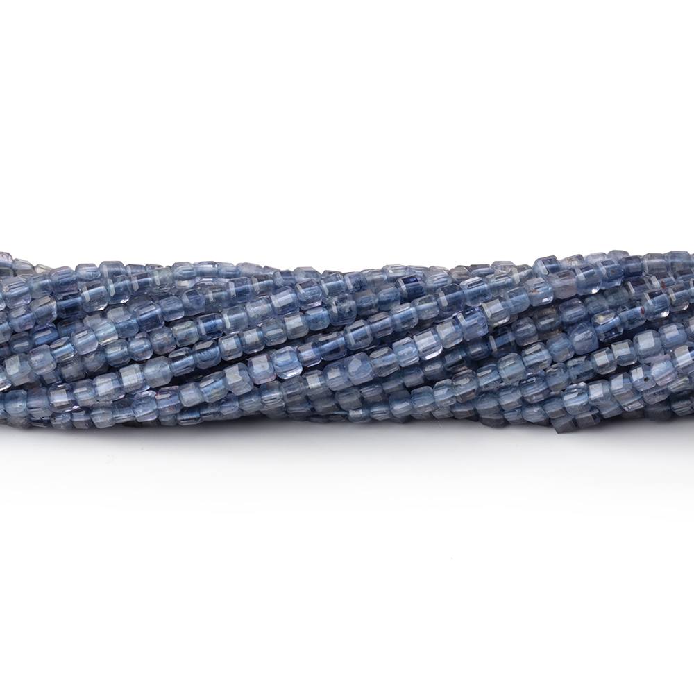 2mm Iolite Micro Faceted Cube Beads 12.5 inch 140 pieces A