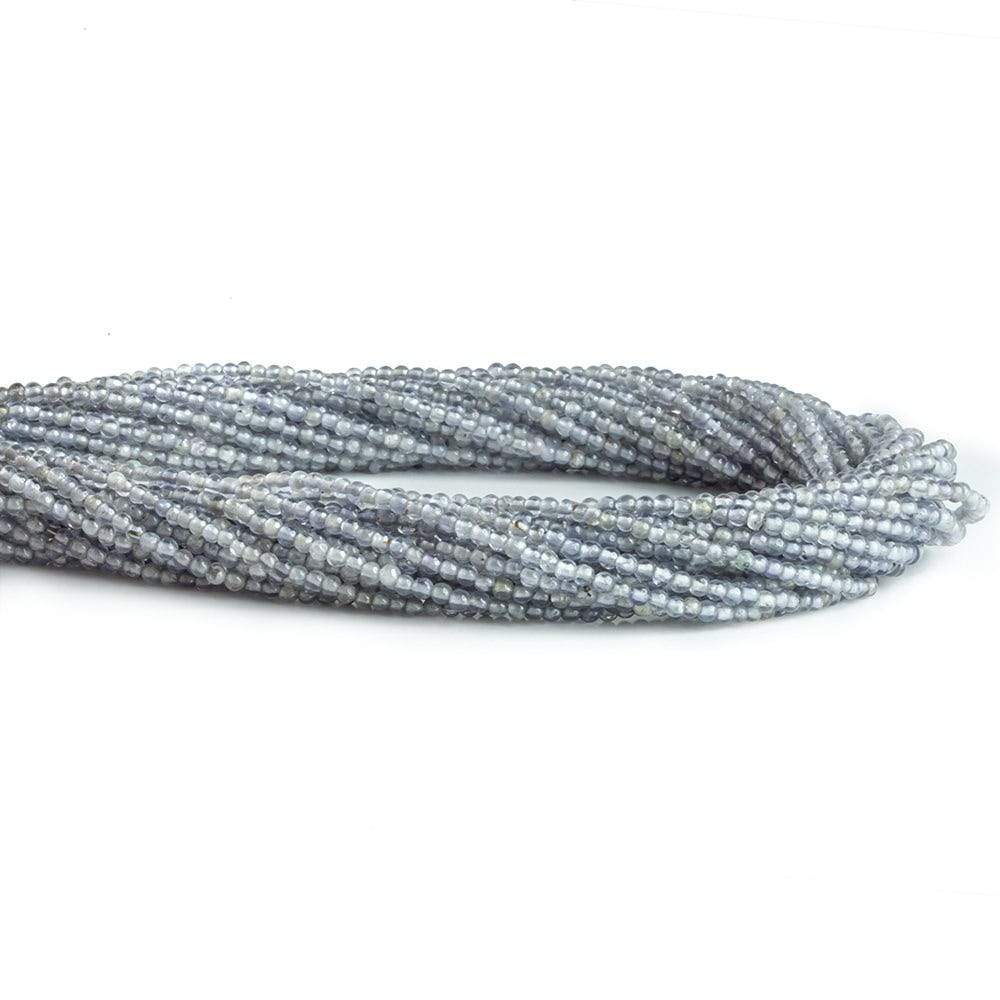2mm Iolite plain round Beads 13 inch 175 pieces