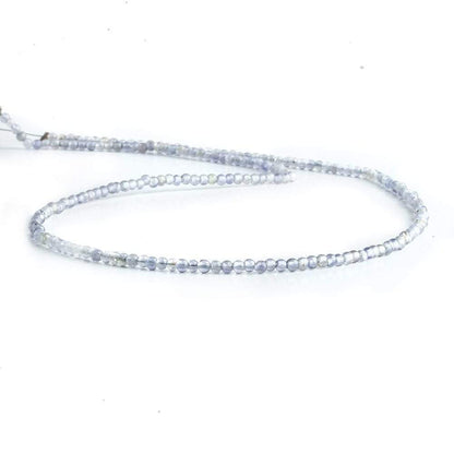 2mm Iolite plain round Beads 13 inch 175 pieces