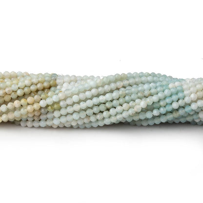 2mm Multi Color Peruvian Opal micro faceted round beads 13 inch 160 pieces AAA