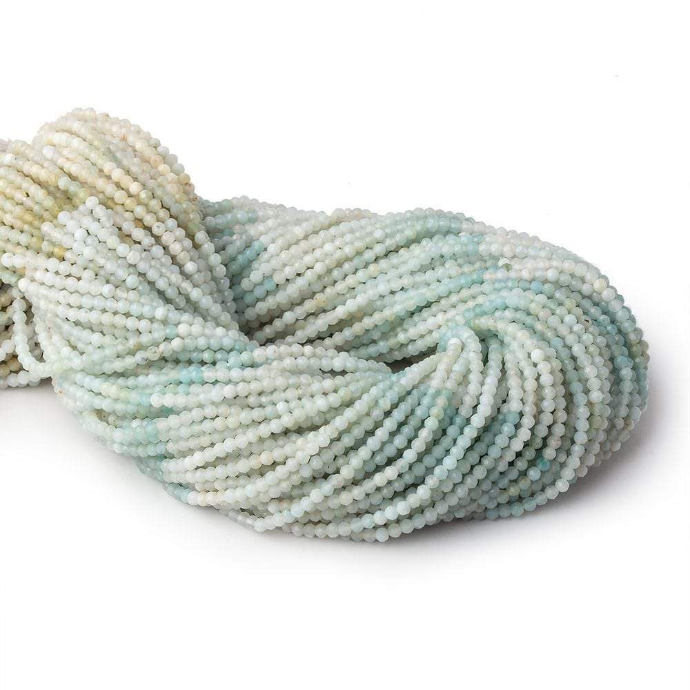 2mm Multi Color Peruvian Opal micro faceted round beads 13 inch 160 pieces AAA