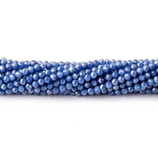 2mm Mystic Blue Quartz Micro Faceted Round Beads 13 inch 150 pieces