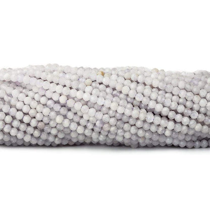 2mm Pale Cape Amethyst microfaceted round beads 13 inch 170 pieces