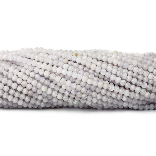 2mm Pale Cape Amethyst microfaceted round beads 13 inch 170 pieces