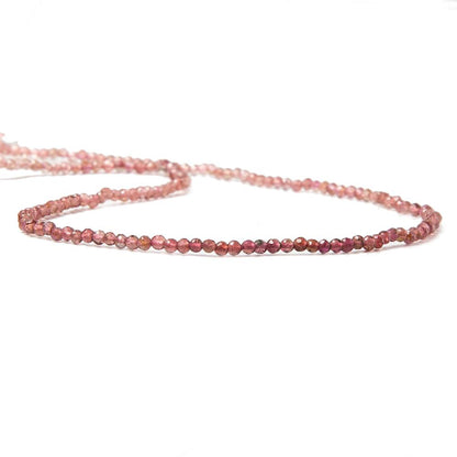 2mm Pink Tourmaline Faceted Rounds 14.25 inch 160 pieces