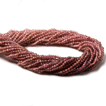 2mm Pink Tourmaline Faceted Rounds 14.25 inch 160 pieces