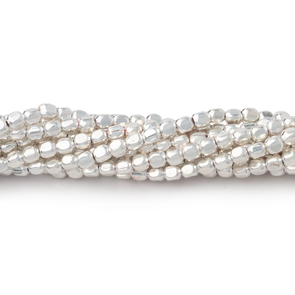 2mm Polished Cube Beads