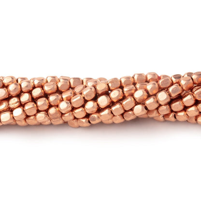 2mm Polished Cube Beads