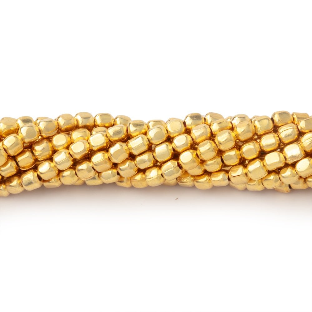 2mm Polished Cube Beads