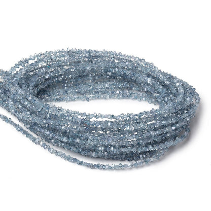 2x1-3x1.5mm Aqua Double Terminated Quartz Beads 15.5 inch 300 pieces