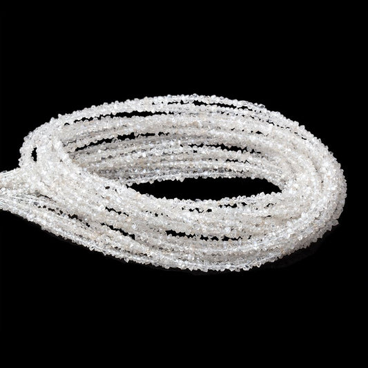 2x1-3x1.5mm Double Terminated Quartz Beads 15.5 inch 300 pieces