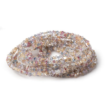 2x1-3x1.5mm Multi Color Double Terminated Quartz Beads 15.5 inch 300 pieces