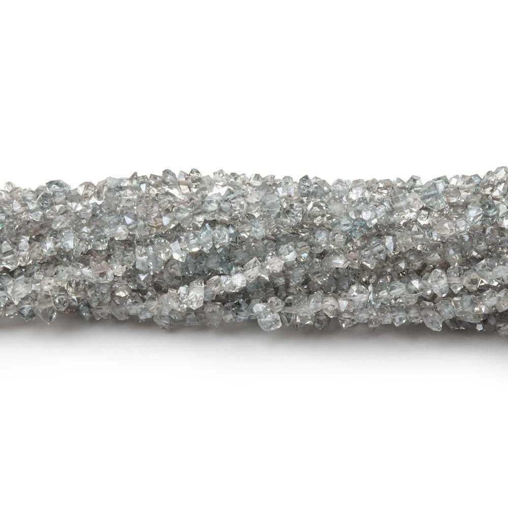 2x1-3x1.5mm Sage Double Terminated Quartz Beads 15.5 inch 300 pieces