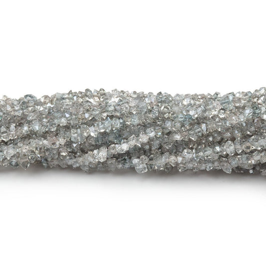 2x1-3x1.5mm Sage Double Terminated Quartz Beads 15.5 inch 300 pieces