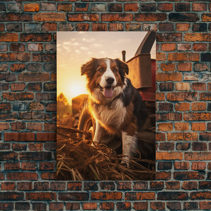 Bernese Mountain Dog Wall Print, Dog Wall Art, Farmhouse Wall Art, Wall Art, Framed Wall Art, Framed Canvas. Wall Print, Wall Canvas
